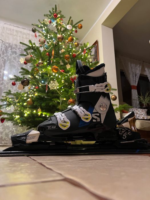 Narty Salomon 120 cm + buty narciarskie Salomon 24/24,5