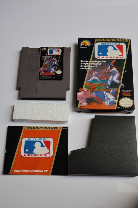 Gra Major League Baseball na NES komplet w pudełku NTSC/UC stan bdb.