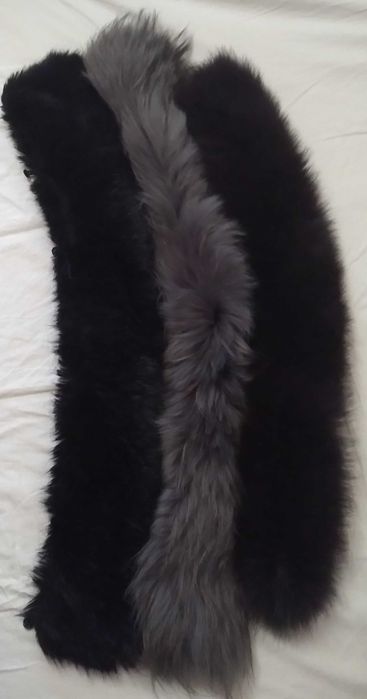 Меховый воротник натуральный, искусственный