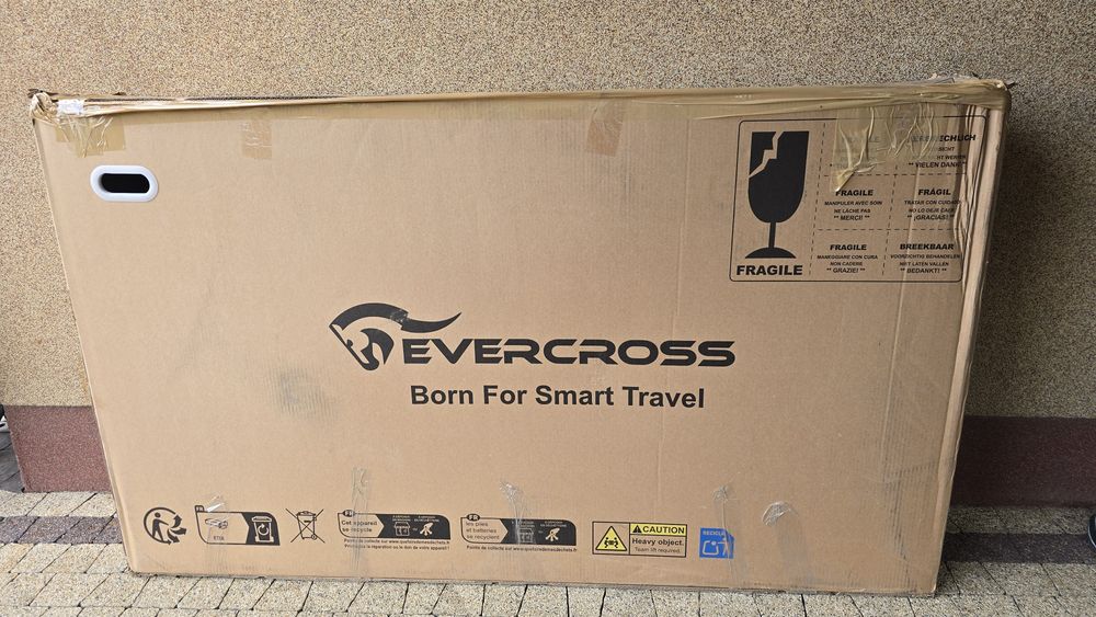 Rower Elektryczny Evercross Tech EK28 Biały