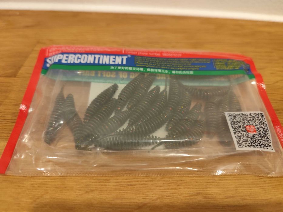 Kit iscos moles de pesca com anzol