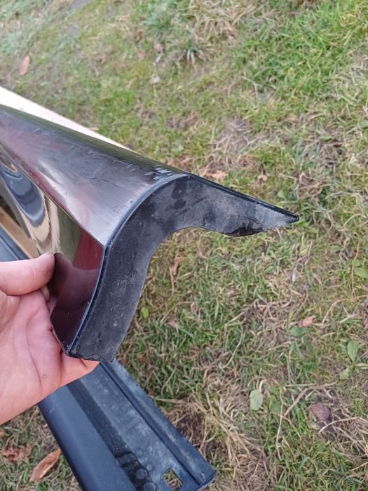 Mercedes B-Class W245 пластикові накладки на пороги