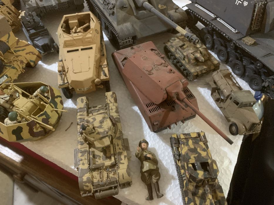 Kits modelismo tanques de guerra e afins montados