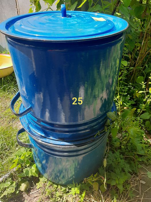 Кастрюля  ємаліровані   25 - 50  л.