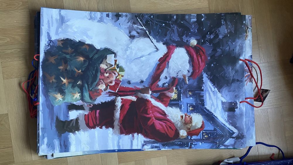 Torby świąteczne XXL 50x70xm