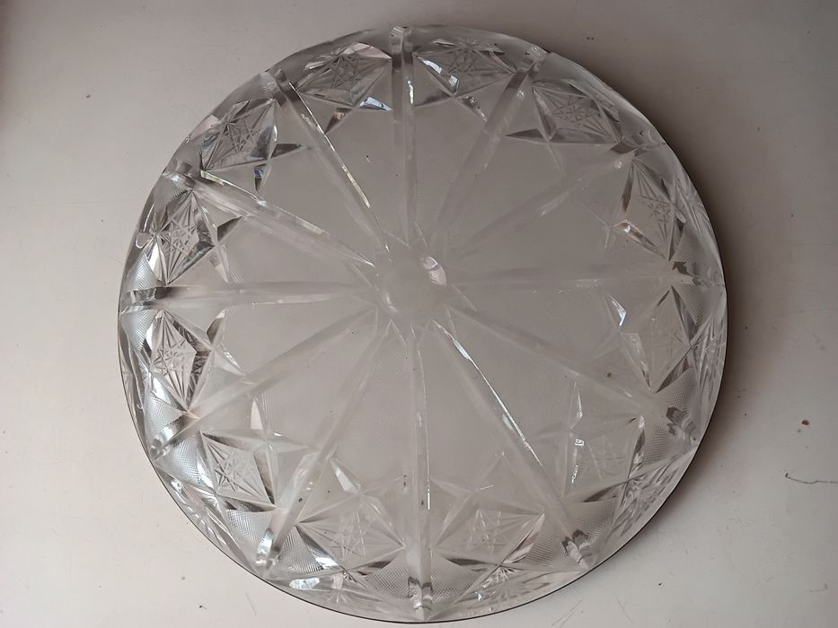 Patera Hefra kryształ  27 cm