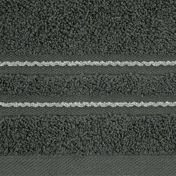 Ręcznik 50x90 Kąpielowy Bawełniany Frotte Emina 05 Grafit