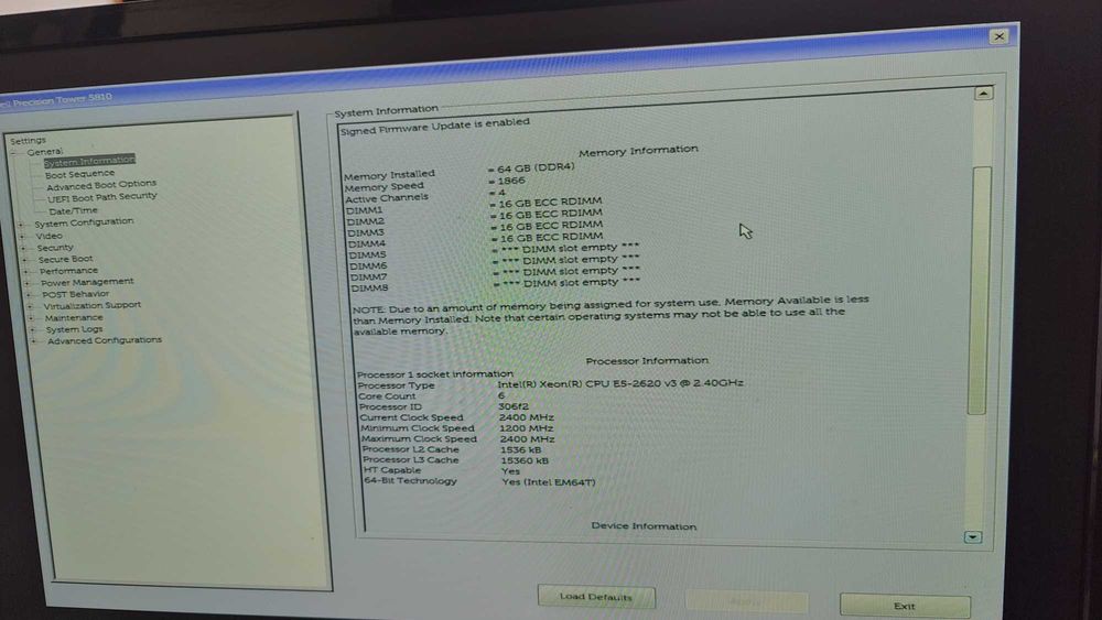 Workstation Dell Precision 5810