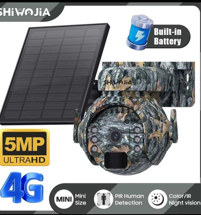 Câmara 4G 5 MP rotativa, nova
