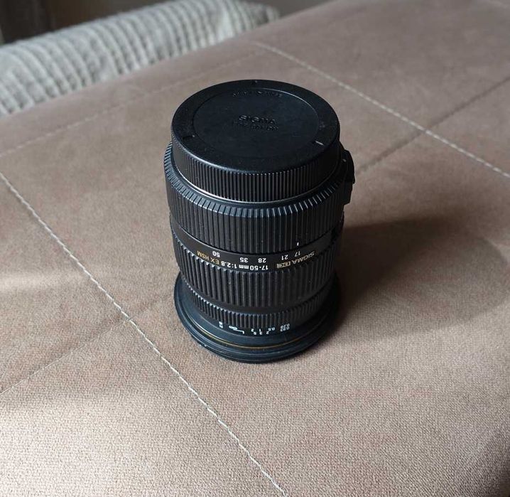 Sigma 17-50mm f2.8 EX DC OS - na części.