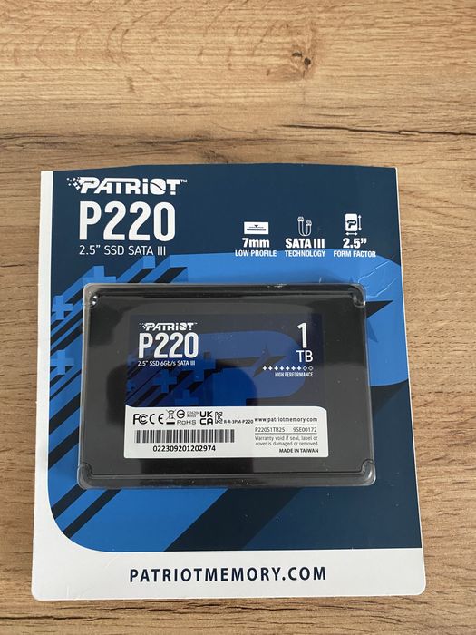 SSD накопичувач Patriot P220 1Tb