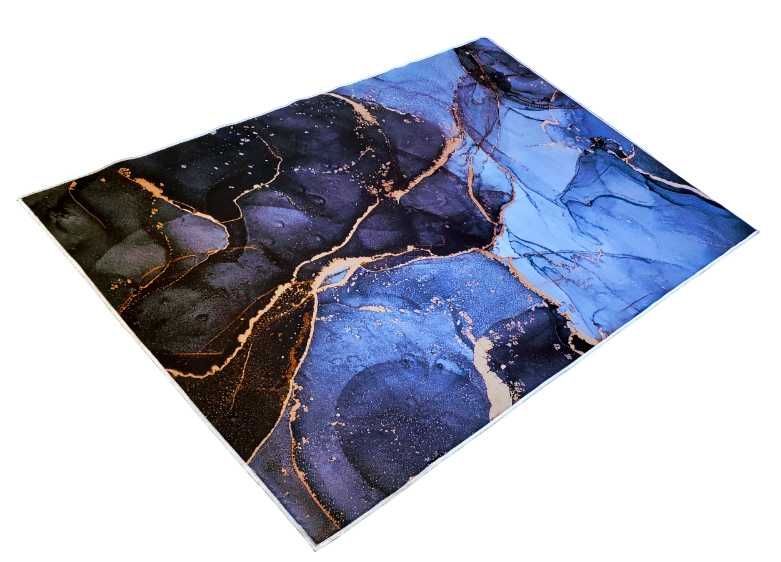 NOWY Dywan do Salonu Pokoju Efekt 3D Nowoczesne Wzory Luxury 140x200