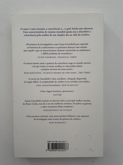 Livro “um dia na vida do cerebro”