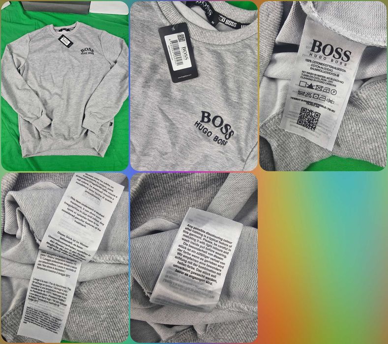 Bluza męska okrągła hugo boss bluzy tommy hilfiger