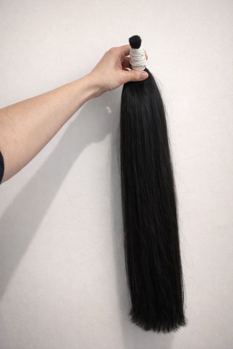 Włosy naturalne słowiańskie 65 cm 100 gram