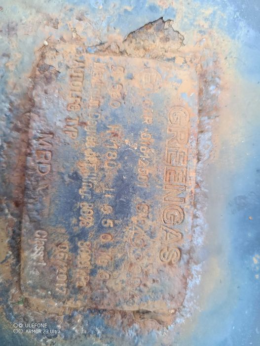 Гбо газовий балон таблетка на 42л-48л