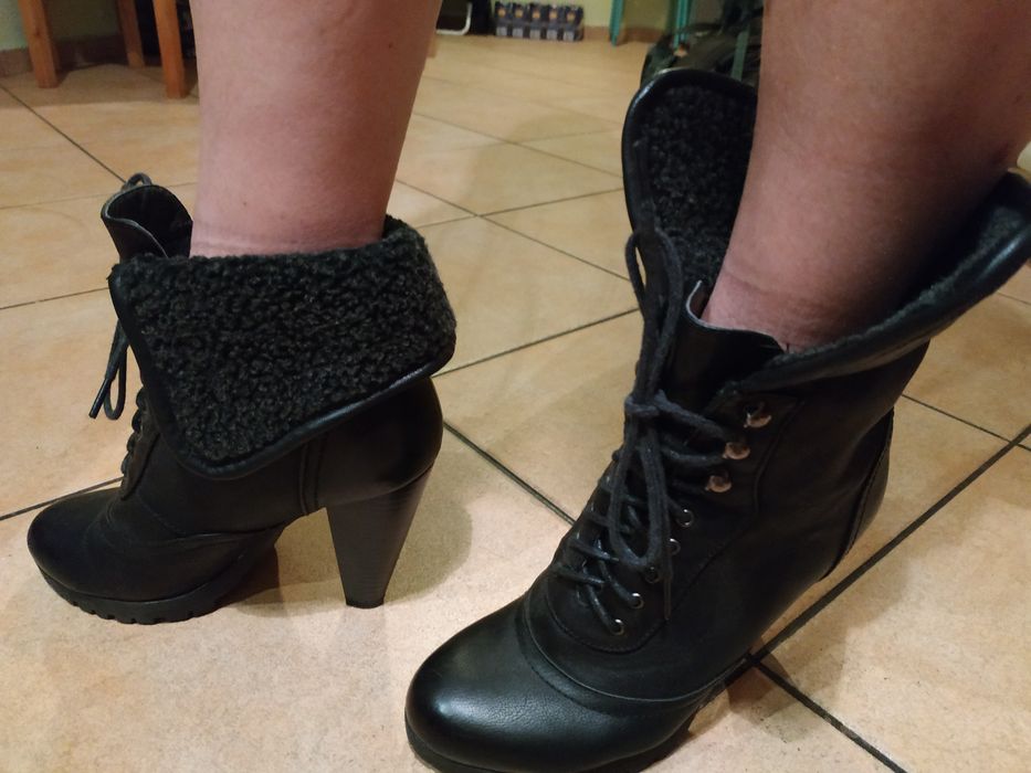 Buty damskie czarne