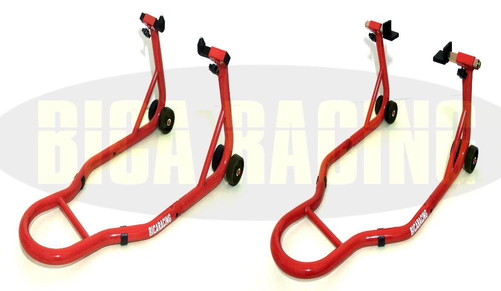 2 Cavaletes frontal + traseiro NOVOS Suzuki Yamaha Kawasaki Honda BMW