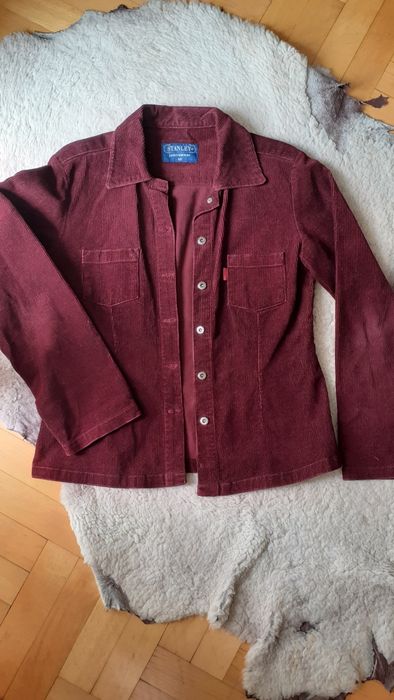 Stanley sztruksowa marynarka / kurtka vintage M