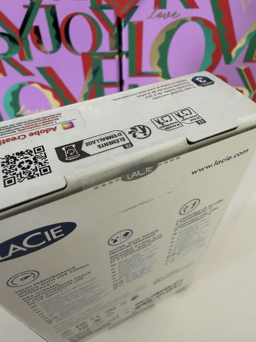 SSD !!! ЗОВНІШНІЙ накопичувач LaCie Rugged Mini SSD 2TB (STMF2000400)