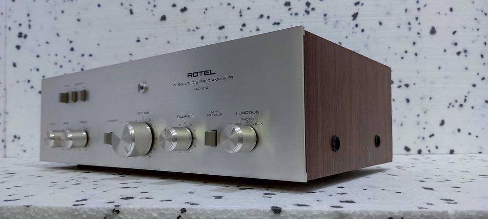 ROTEL RA214 Klasyczny wzmacniacz STAN JAK NOWY 1973