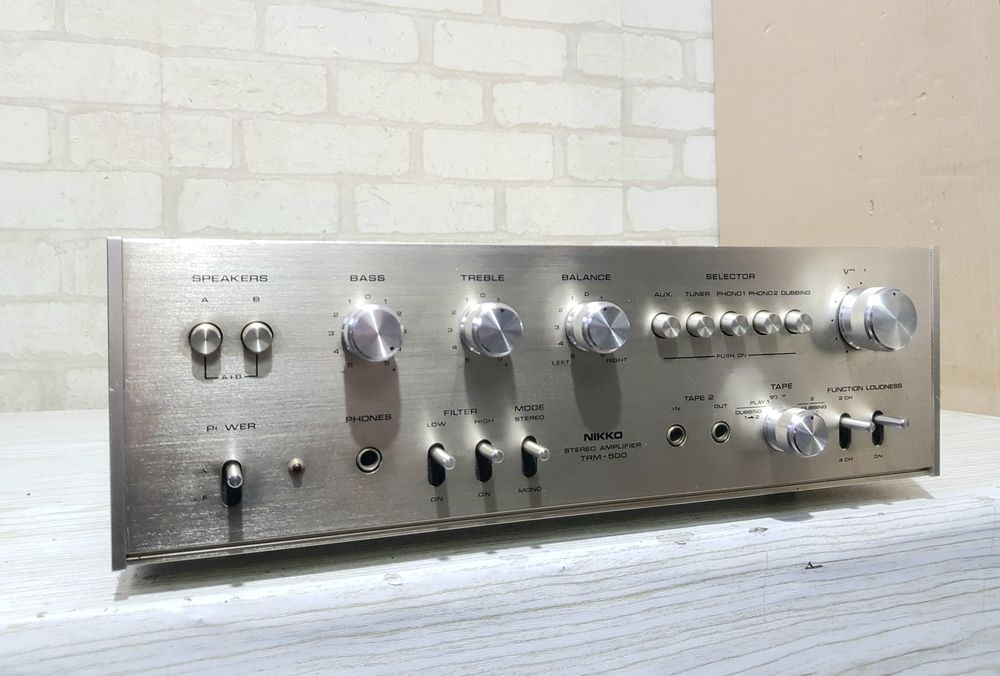 Стерео підсилювач/усилитель Nikko TRM-500 2x24Вт б/у з Німеччини