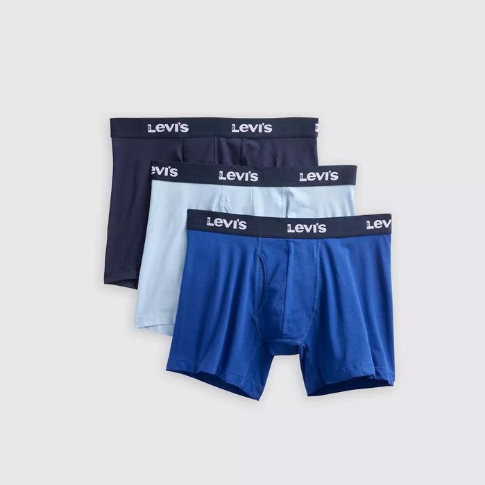 Труси чоловічі Levi’s оригінал 3 шт. боксери різні кольори