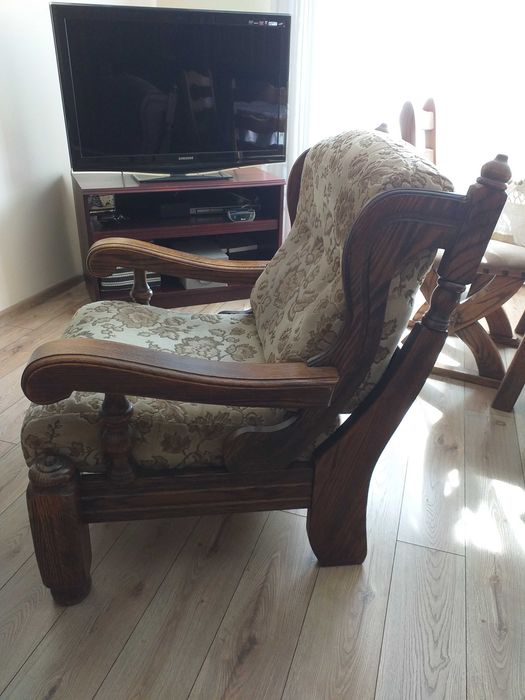 Fotele Holenderskie dębowe