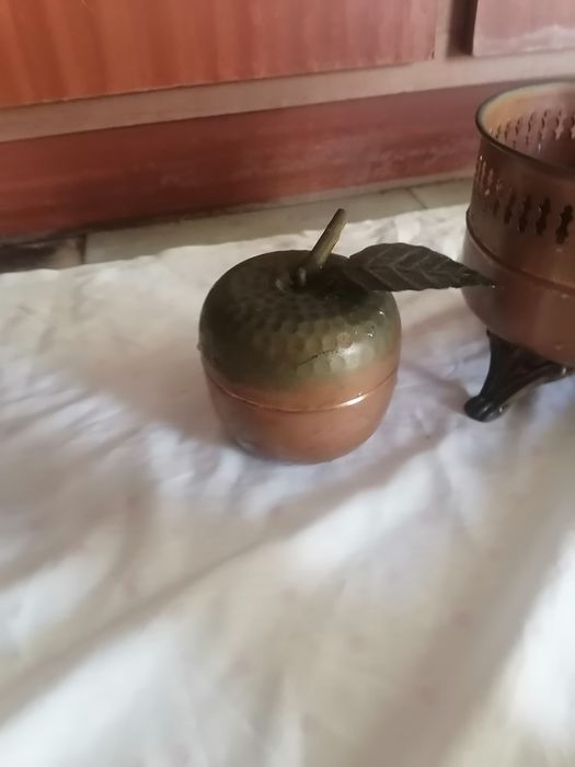 Peças em cobre e latão