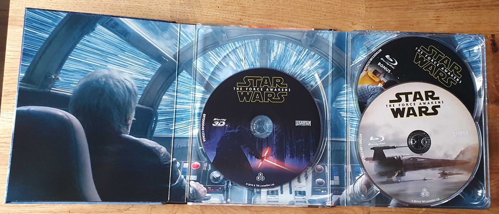 film Gwiezdne wojny. Przebudzenie mocy Blu ray + Blu ray 3D