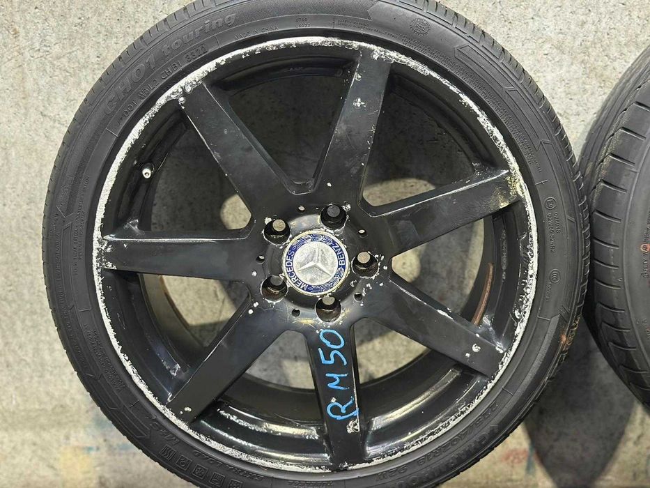 Jantes 18 com pneus Mercedes Benz (5x112) ET 50/54