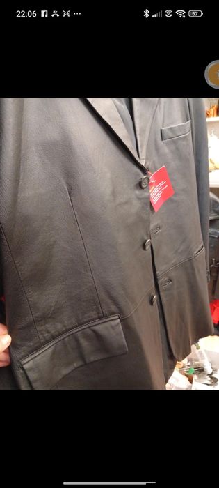 Marynarka skórzana skóra naturalna