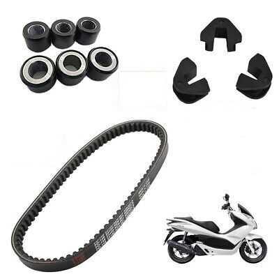 Kit Transmissão CVT PCX 2010 à 2025 e Nmax 2015 à 2024. Correia, guias e roletes  Roletes: 18g ou 10g
