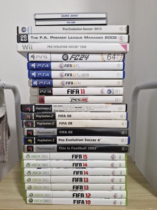 Jogos de Futebol (PC, Wii, PS5, PS4, PS3, PS2 e Xbox 360)
