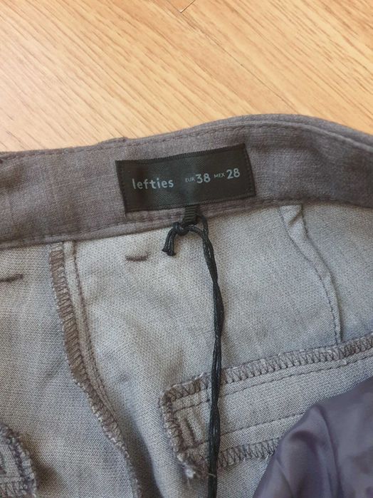 Spodnie garniturowe grafit Lefties 38/M