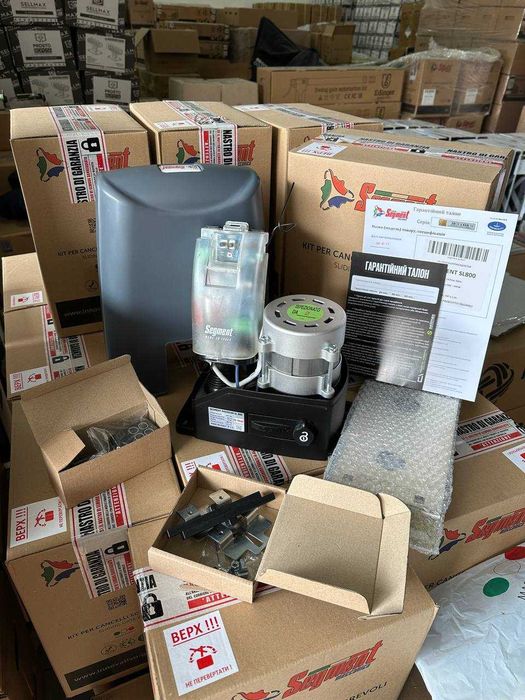 Автоматика на Відкатні | Розсувні ворота Ротеллі на 1100 кг | Откатные