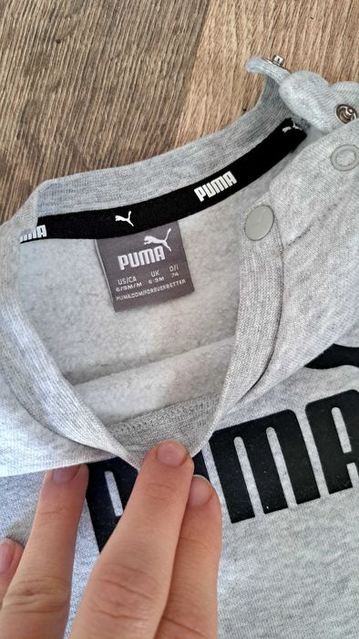 Спортивний костюм на флісі Puma 6-9міс 74