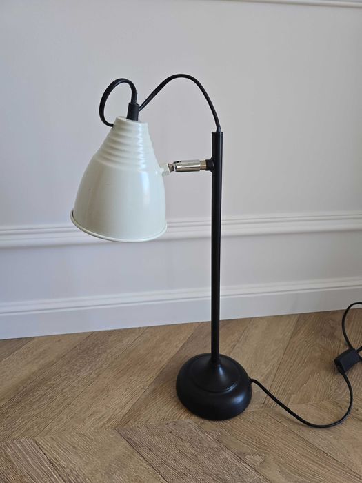 Stara przegubowa LAMPA biurkowa loft Francja