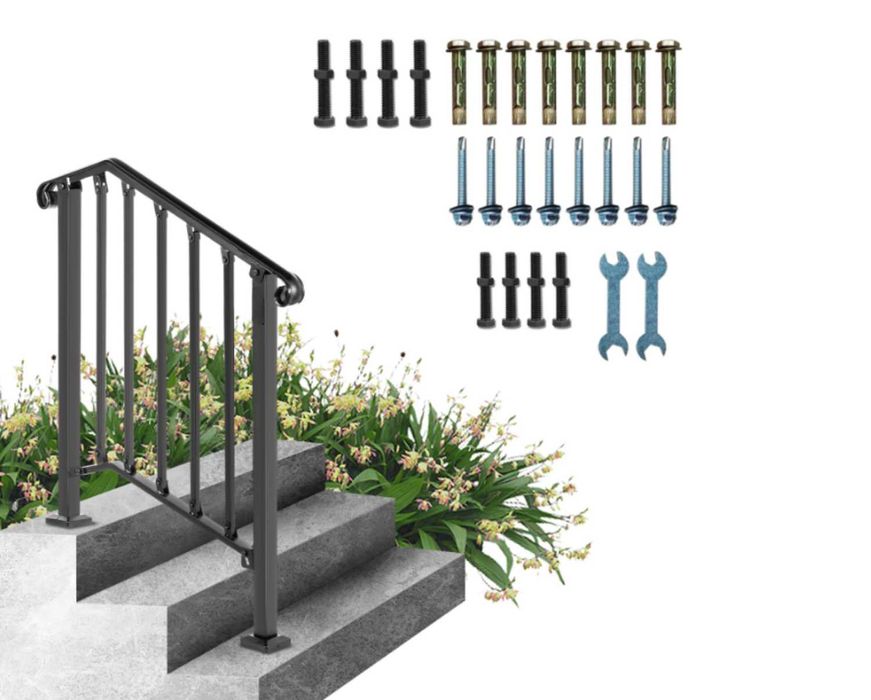 PORĘCZE SCHODOWE Poręcz balustrady schodowej Poręcz wejściowa CHODY