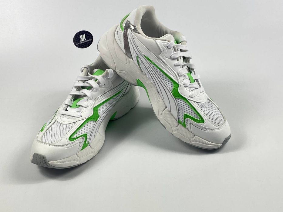 Puma Nitro green/white нові, оригінал, чоловічі кросівки, мужские