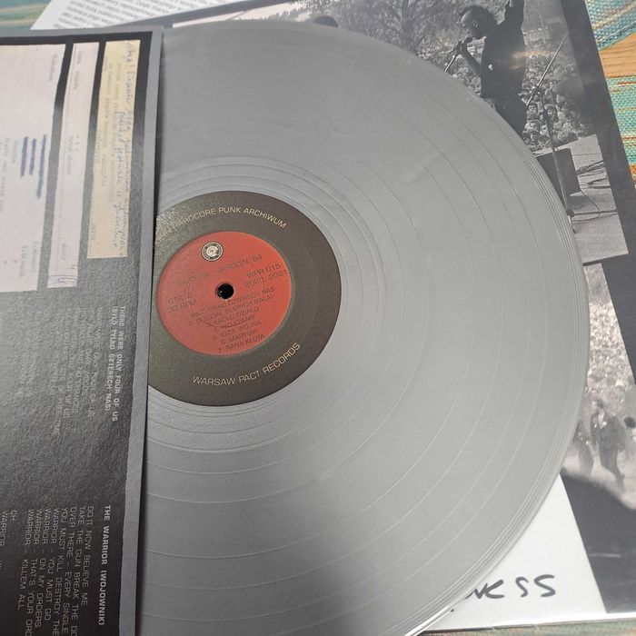 Siekiera - Jarocin ‘84 - 12” LP (3rd press silver/grey vinyl)