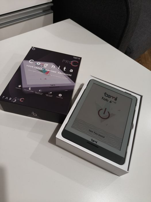 NOWY Kolorowy Czytnik E-book Bemi Cognita Tab 6 Pro C | Android