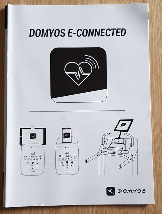 Bibicleta elítica estática Domyos
