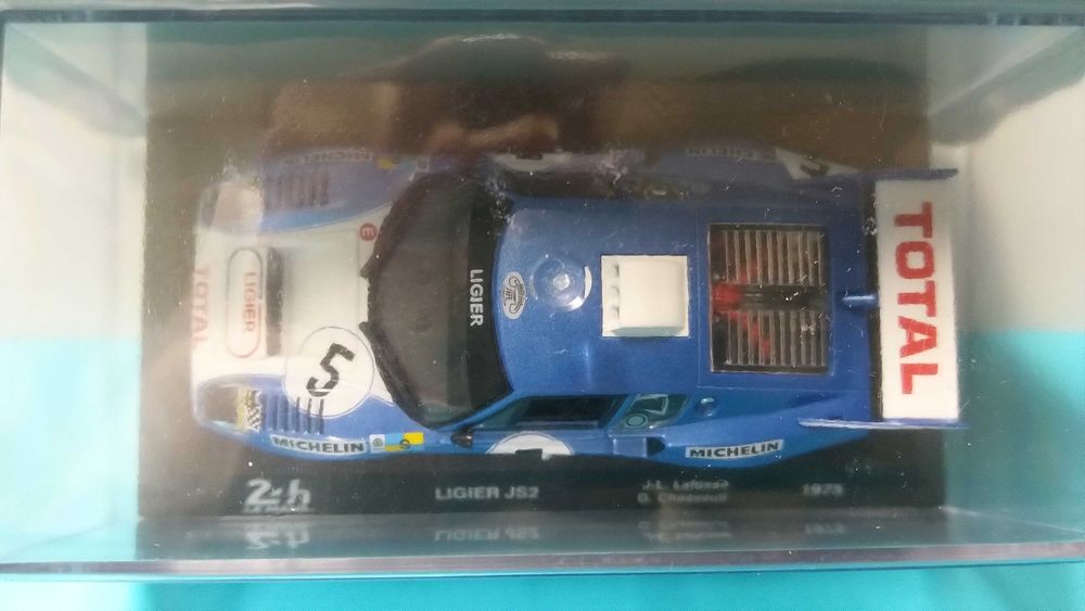 Ligier JS2 #5 - 24h Le Mans 1975: Miniatura IXO na escala 1/43