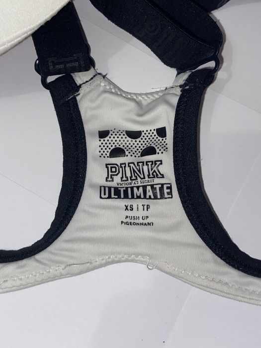 Viktoria’s secret biustonosz stanik PINK push up sport bra roz. XS