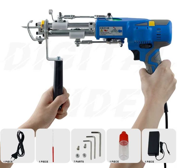 Máquina de tufting gun V - cut and pile