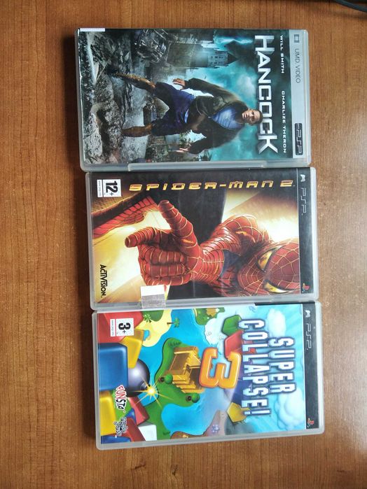 3 Jogos PSP a 10 Euros