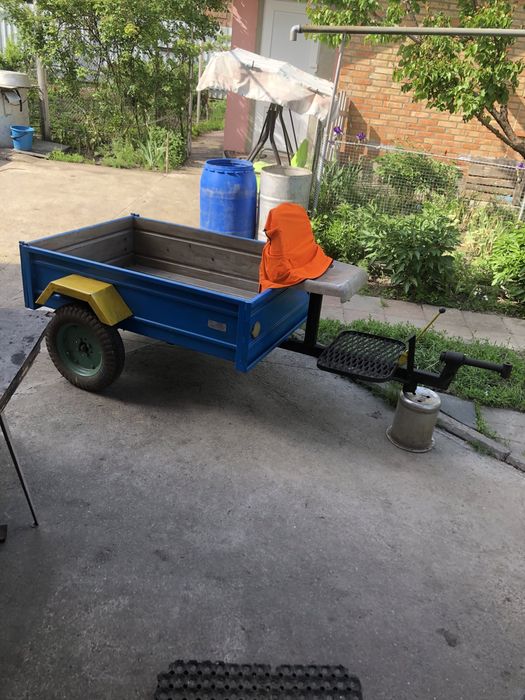 Причеп до мотоблоку,заводзкий