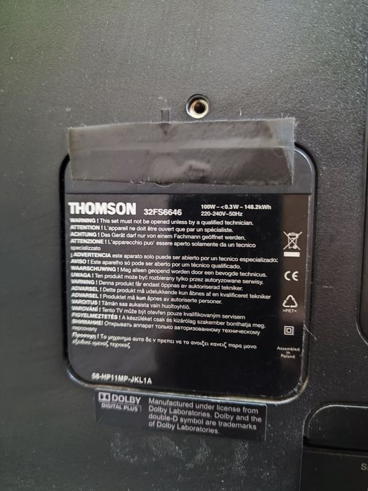 TV ЖК 32" Tompson 32FS6646