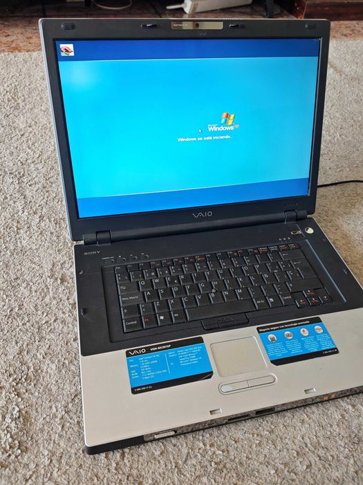 Sony Vaio VGN-BX297XP windows xp retro laptop